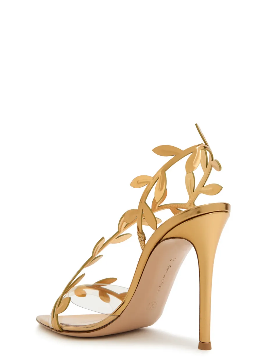 Flavia 105 metallic leather sandals