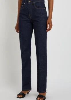 Flex Stretch straight-leg denim jeans
