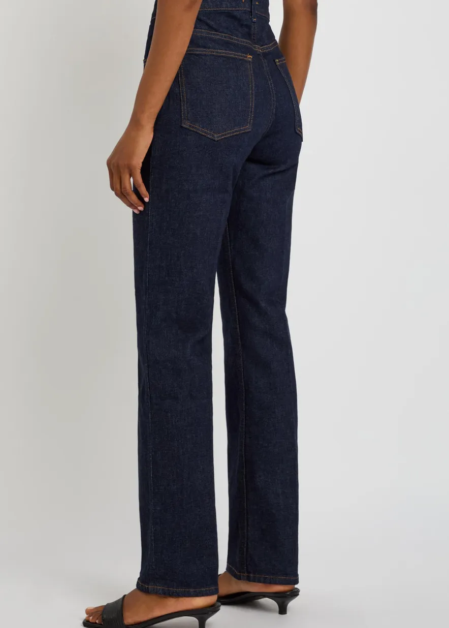 Flex Stretch straight-leg denim jeans