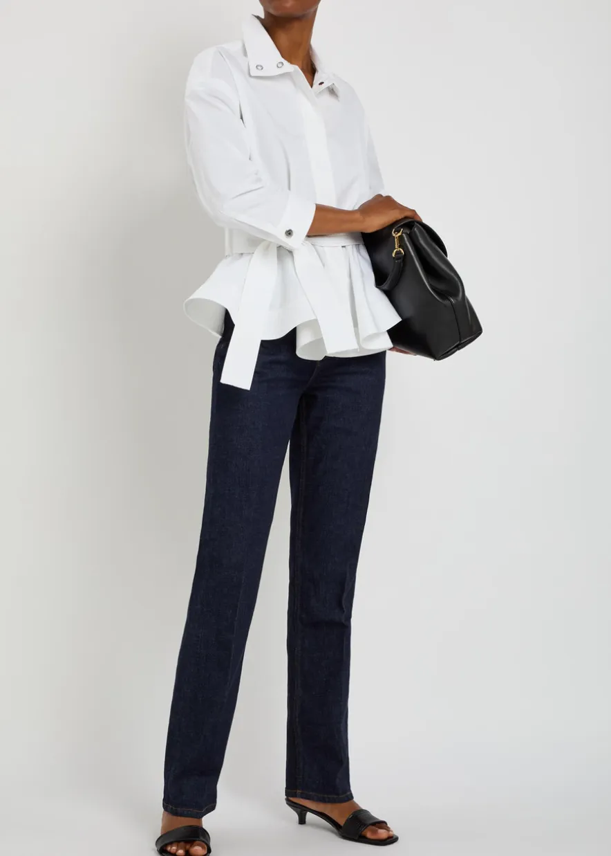 Flex Stretch straight-leg denim jeans