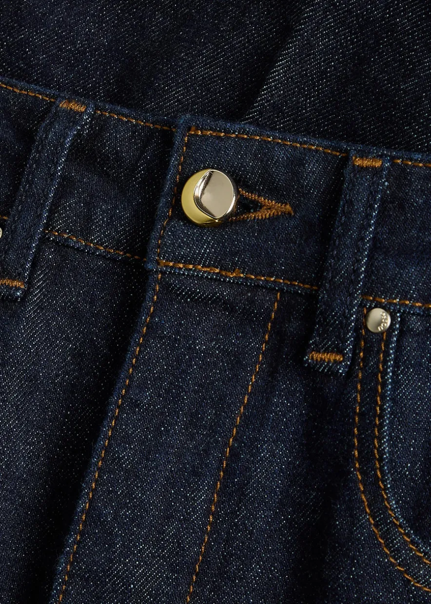 Flex Stretch straight-leg denim jeans