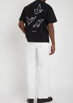 Flight printed cotton T-shirt