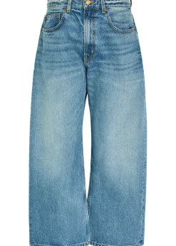 Floppy wide-leg jeans
