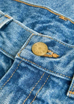 Floppy wide-leg jeans