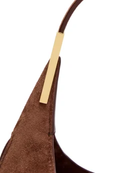 Florence small suede hobo bag