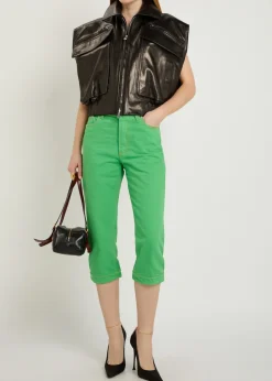 Floridiana calf leather vest