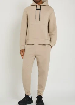 Focus Tech hooded cotton-blend sweatshirt