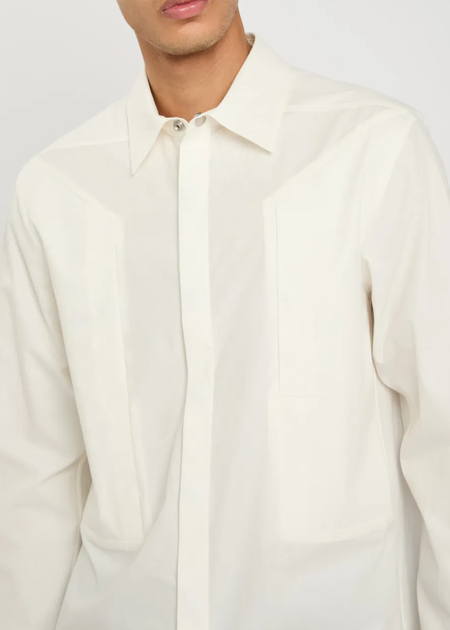 Fogpocket cotton-poplin shirt