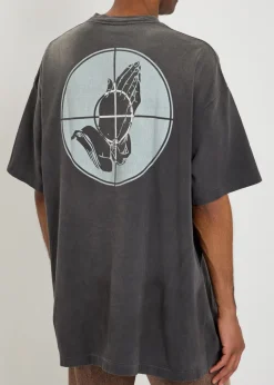Fog printed cotton T-shirt