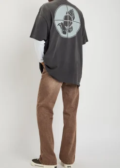 Fog printed cotton T-shirt