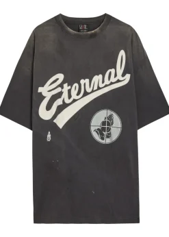 Fog printed cotton T-shirt