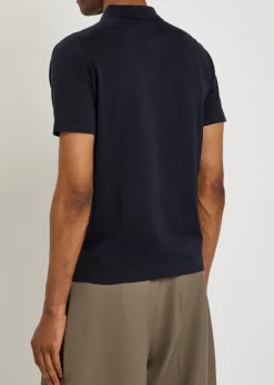 Folke fine-knit cotton shirt