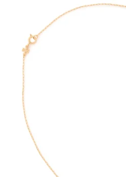 Forget Me Not long 18kt gold-plated necklace