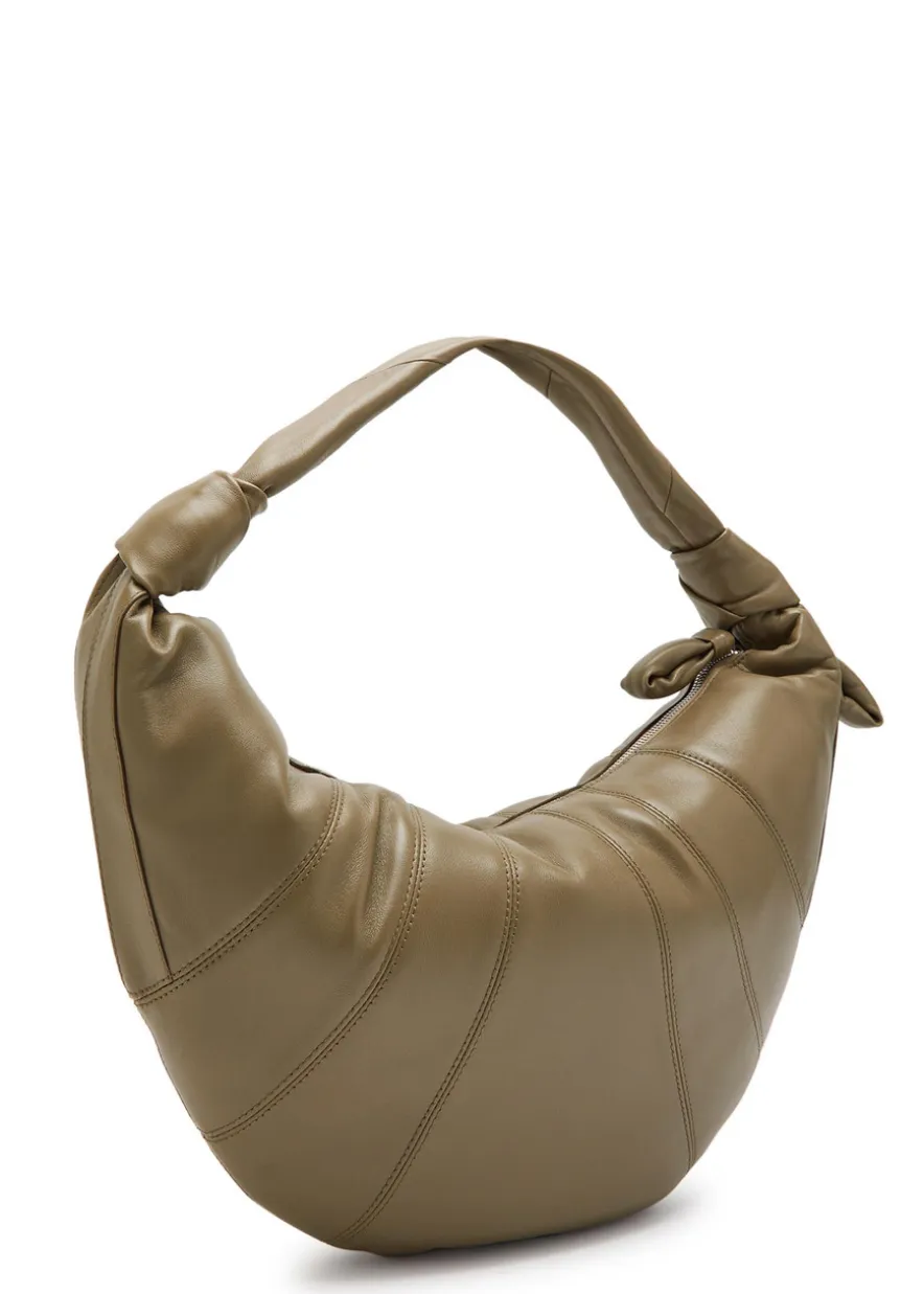 Fortune Croissant leather shoulder bag
