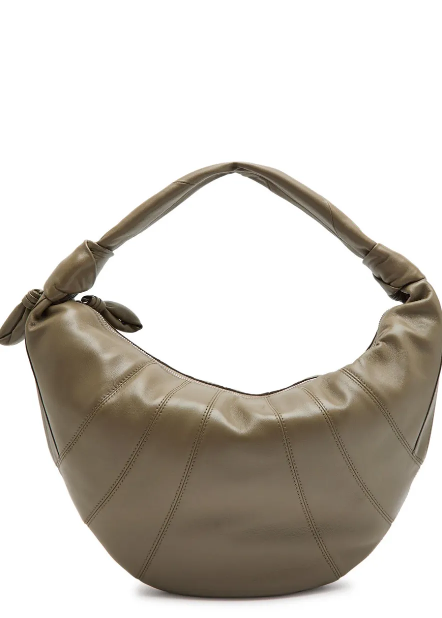 Fortune Croissant leather shoulder bag