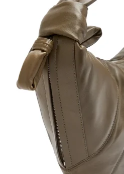 Fortune Croissant leather shoulder bag