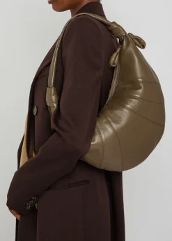 Fortune Croissant leather shoulder bag