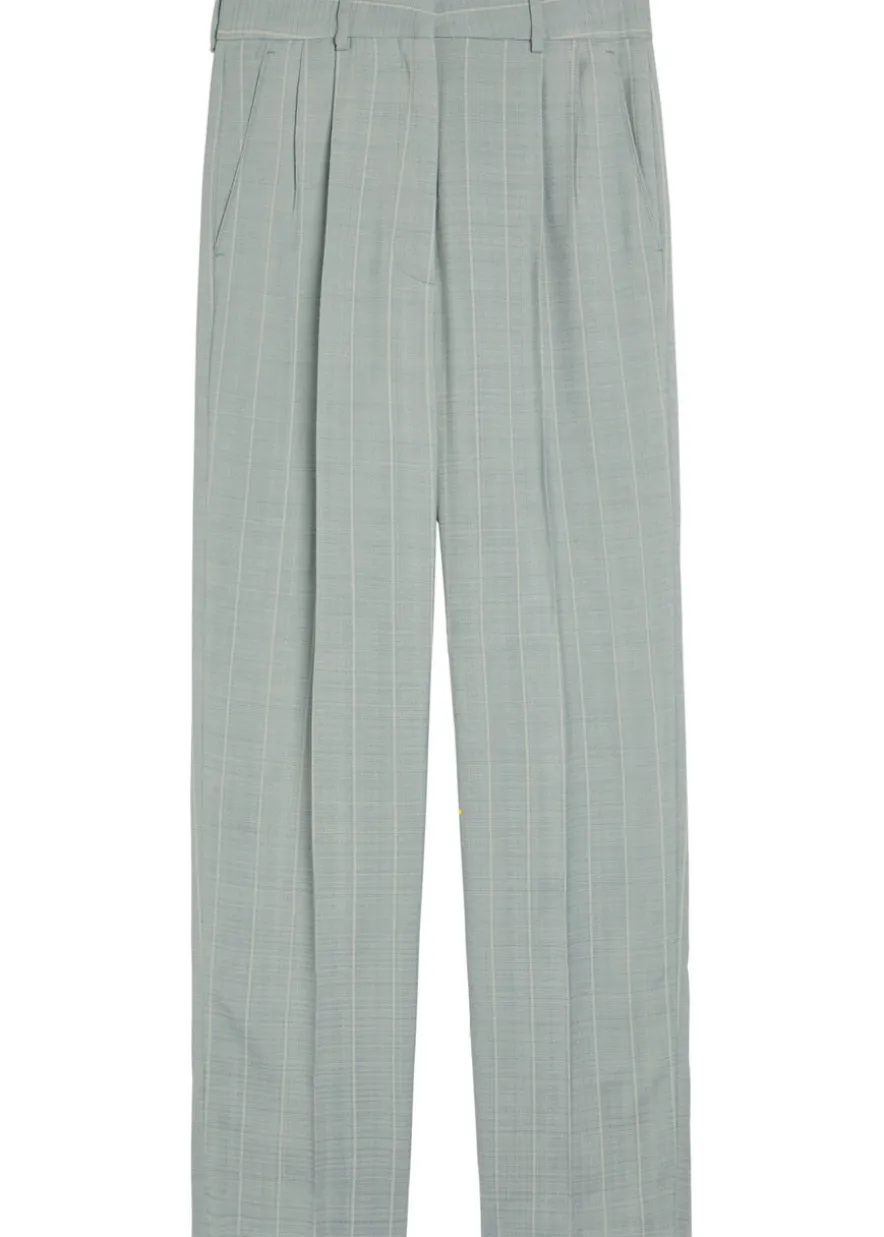 Fox striped woven trousers