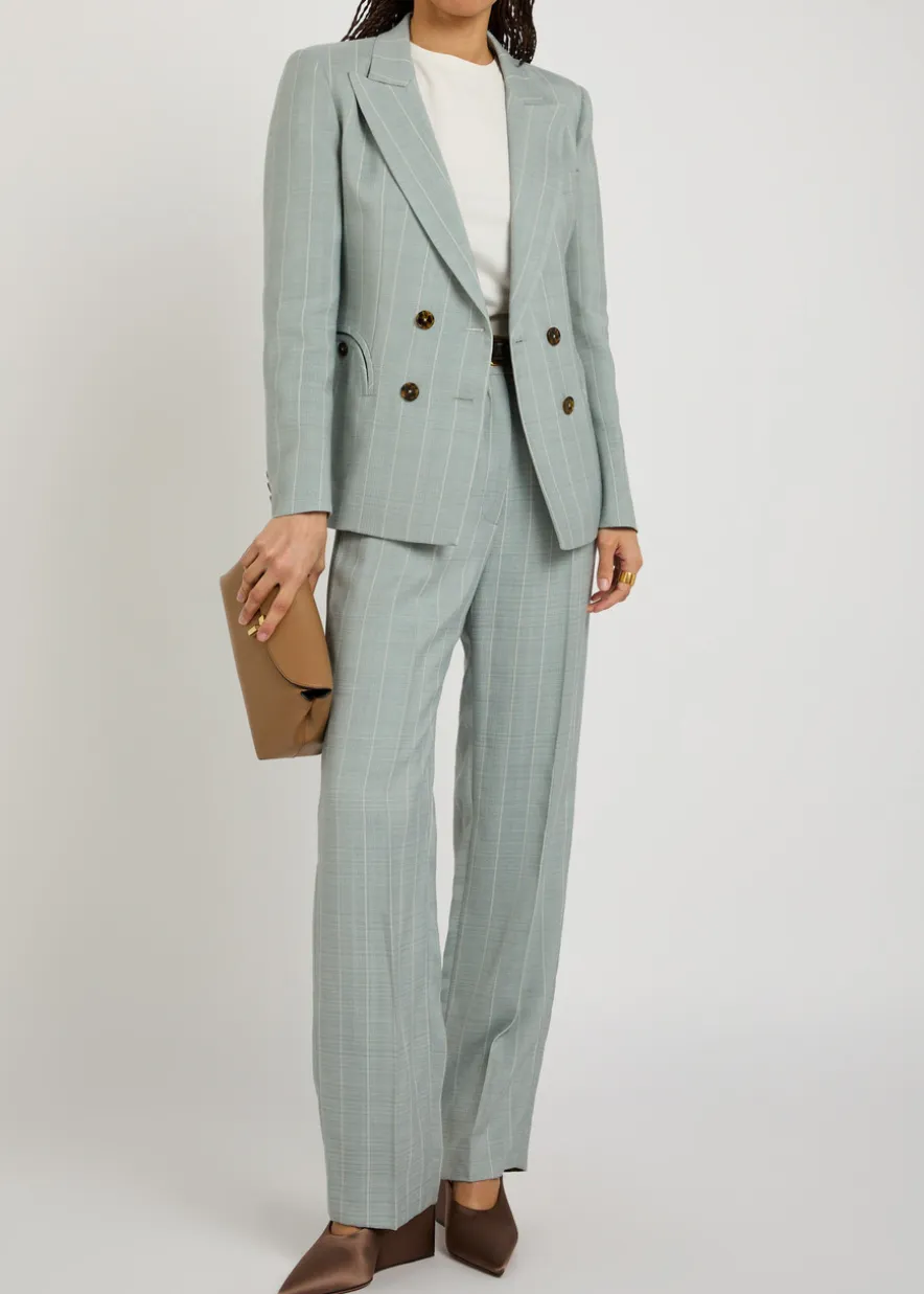 Fox striped woven trousers
