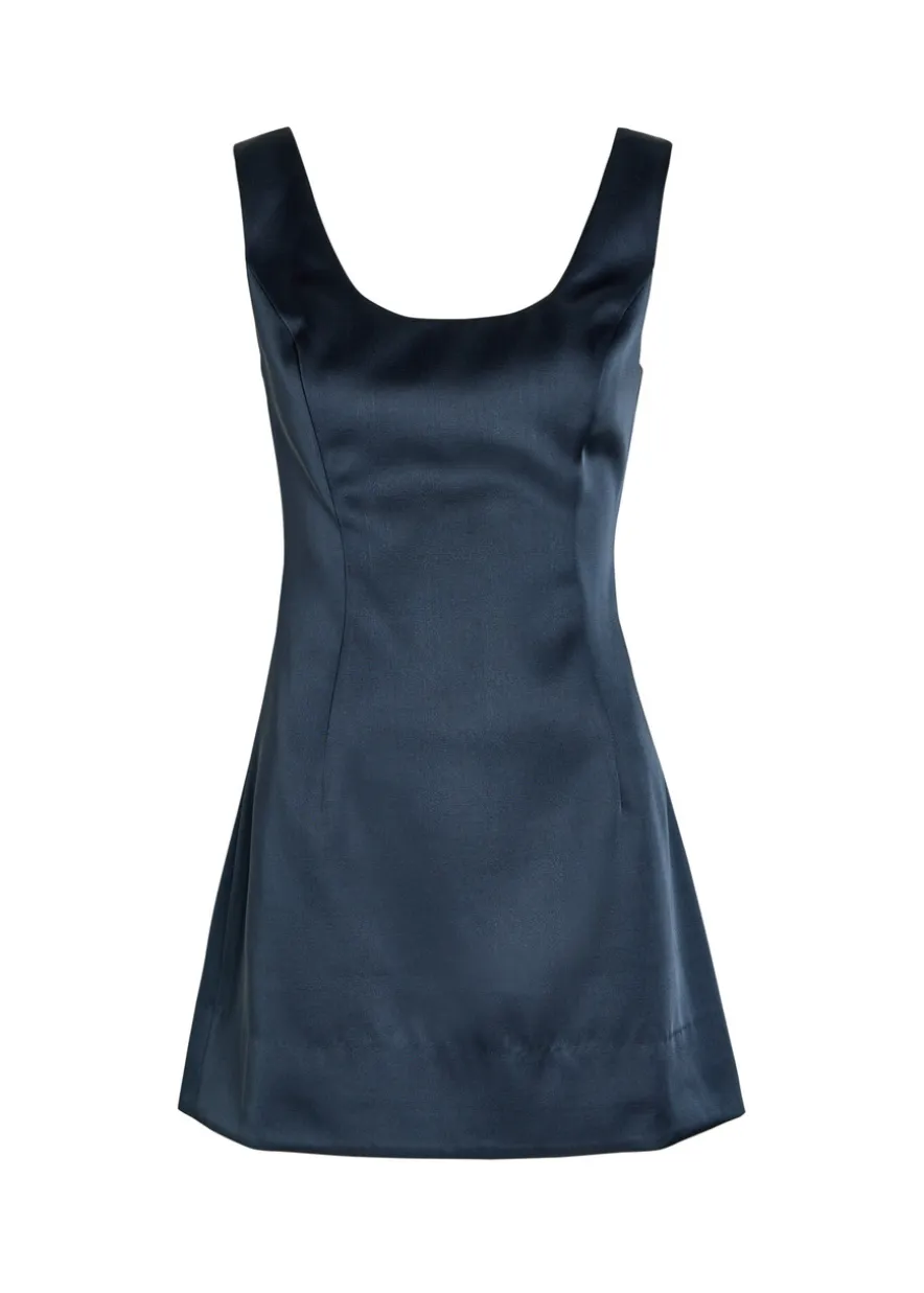 Franceska satin mini dress