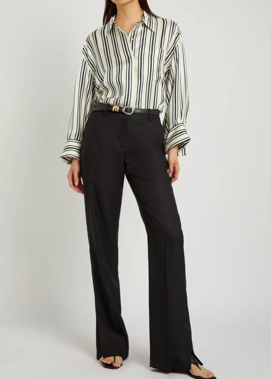 Francis striped silk shirt