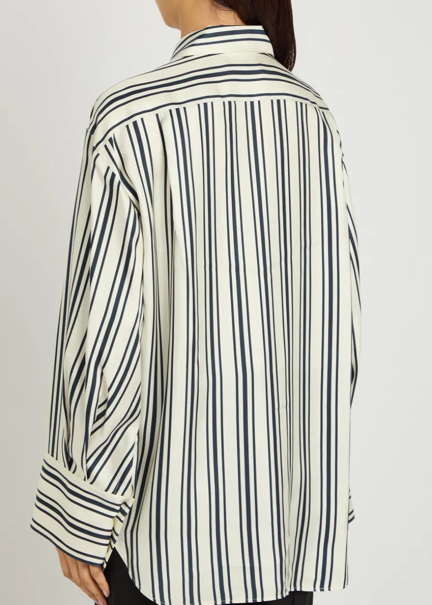 Francis striped silk shirt