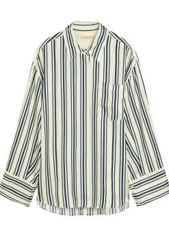 Francis striped silk shirt