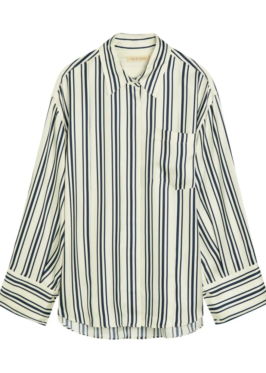 Francis striped silk shirt