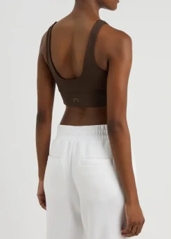 FreeSoft Cori stretch-jersey bra top