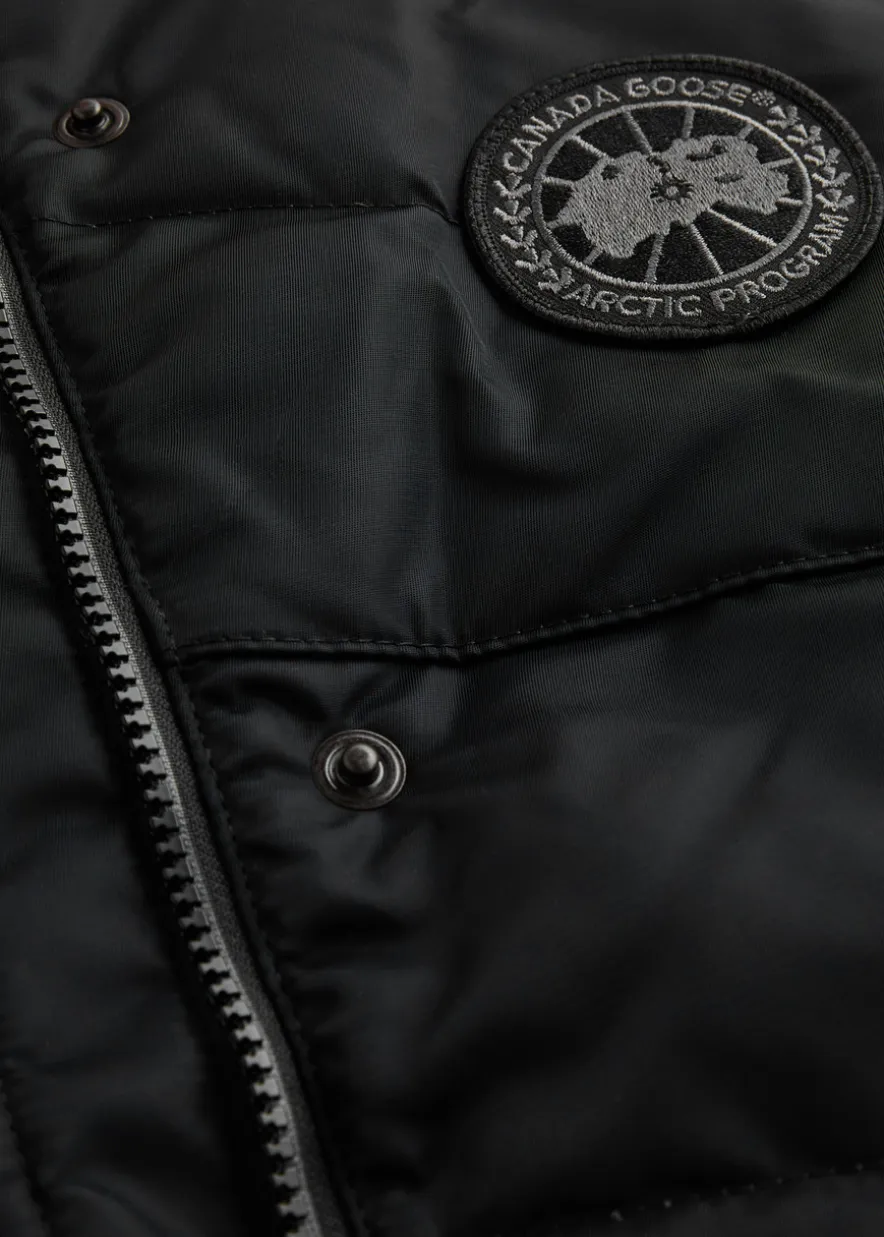 Freestyle quilted satin-shell gilet