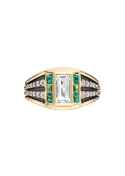 Freya 18kt gold vermeil ring