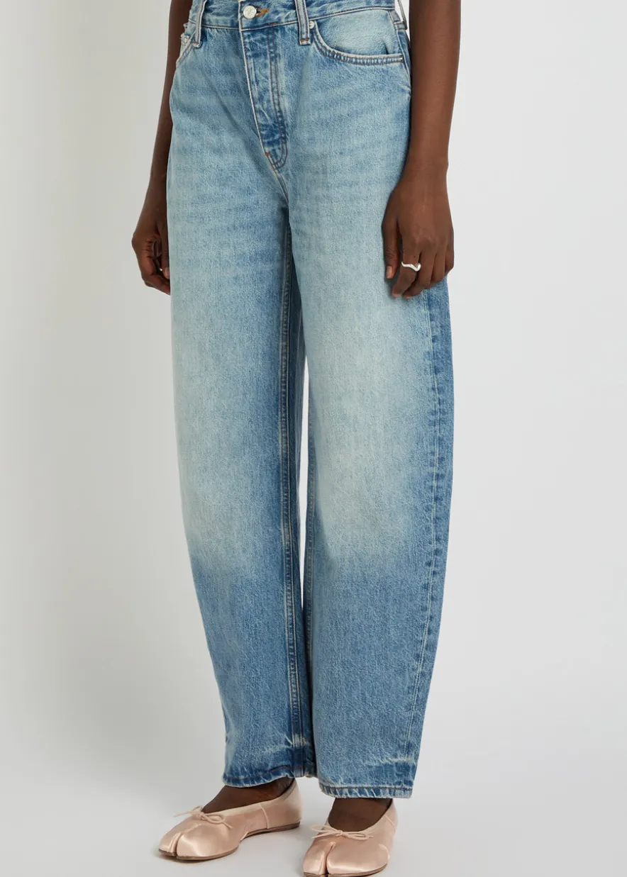 Fritz barrel-leg jeans