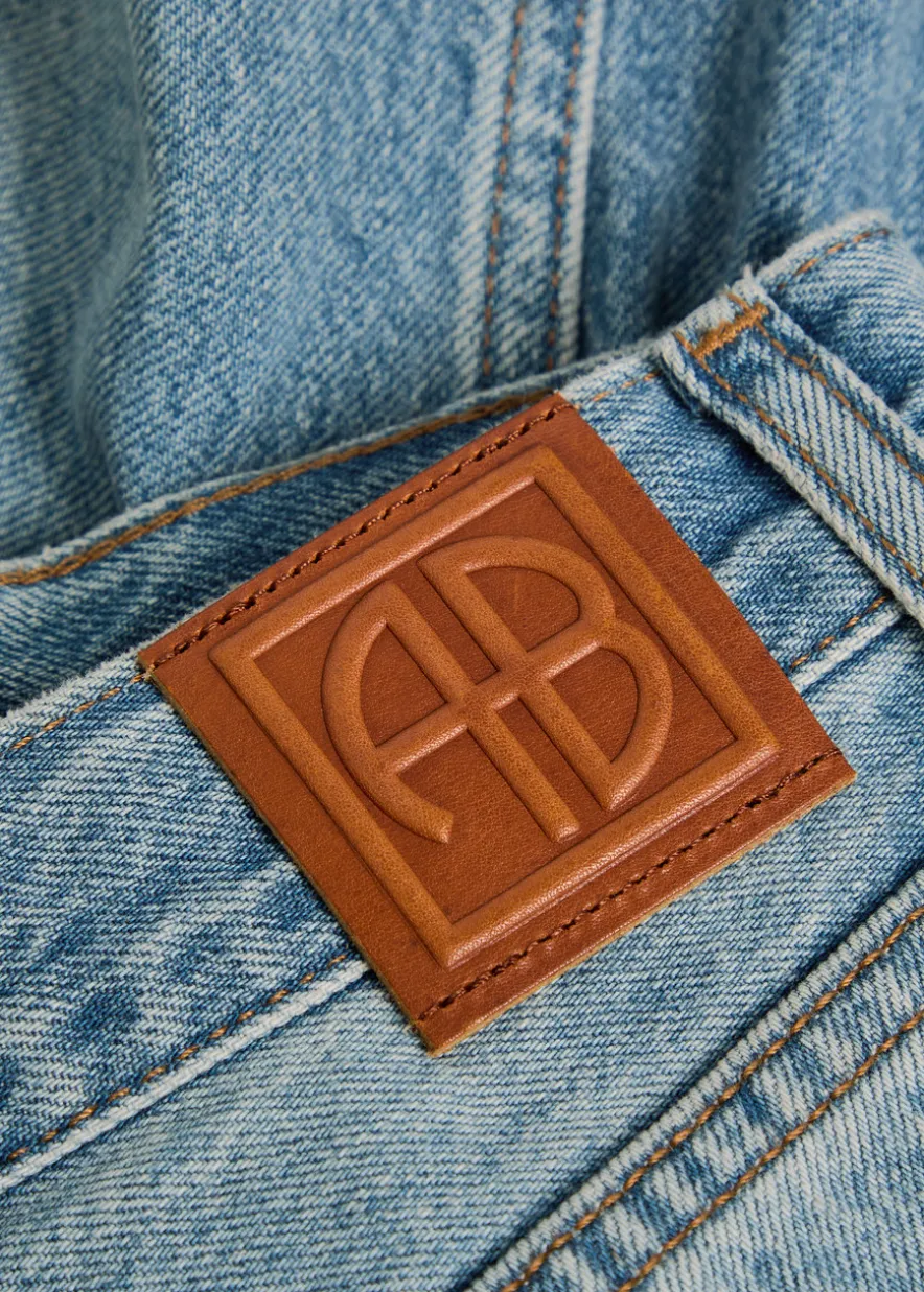 Fritz barrel-leg jeans