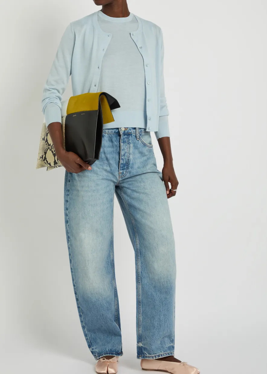 Fritz barrel-leg jeans