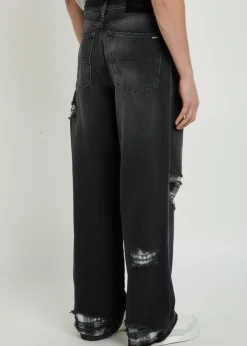 Funnel Repair distressed relaxed-leg jeans