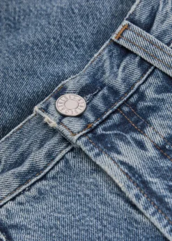 Fusion relaxed barrel-leg jeans