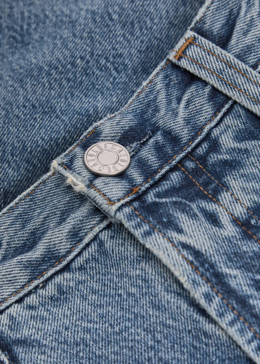 Fusion relaxed barrel-leg jeans