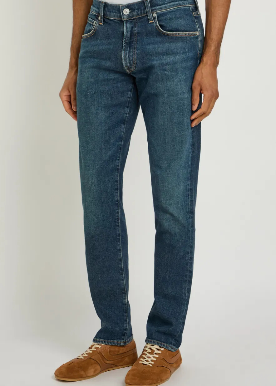 Gage slim straight-leg jeans