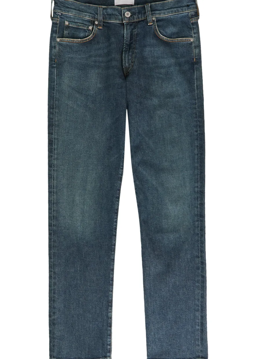 Gage slim straight-leg jeans