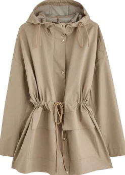 Gaillon hooded cotton-blend poplin parka