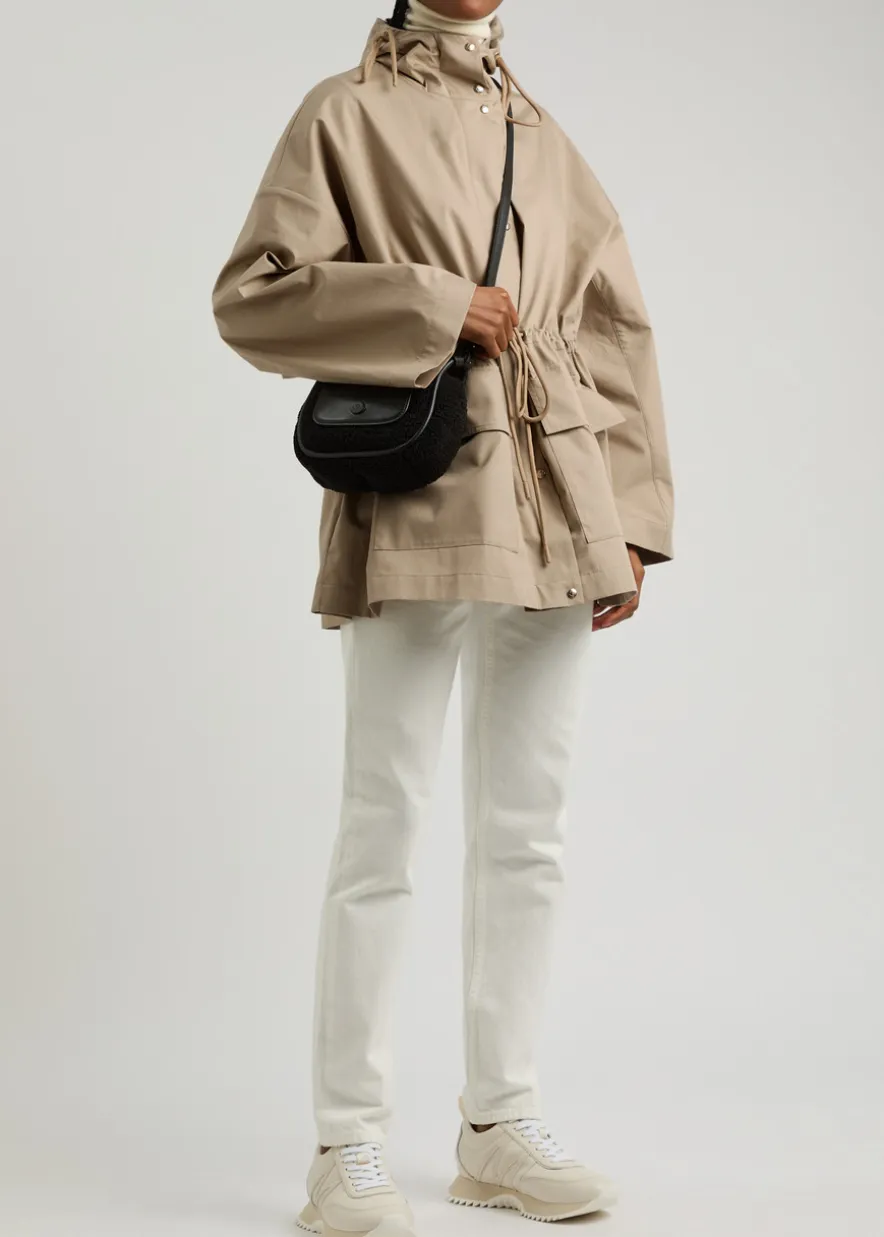 Gaillon hooded cotton-blend poplin parka