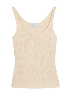 Galena cashmere-knit tank top