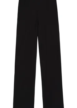 Gale straight-leg crepe trousers