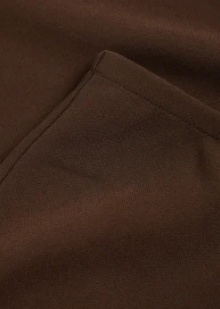 Gale straight-leg crepe trousers