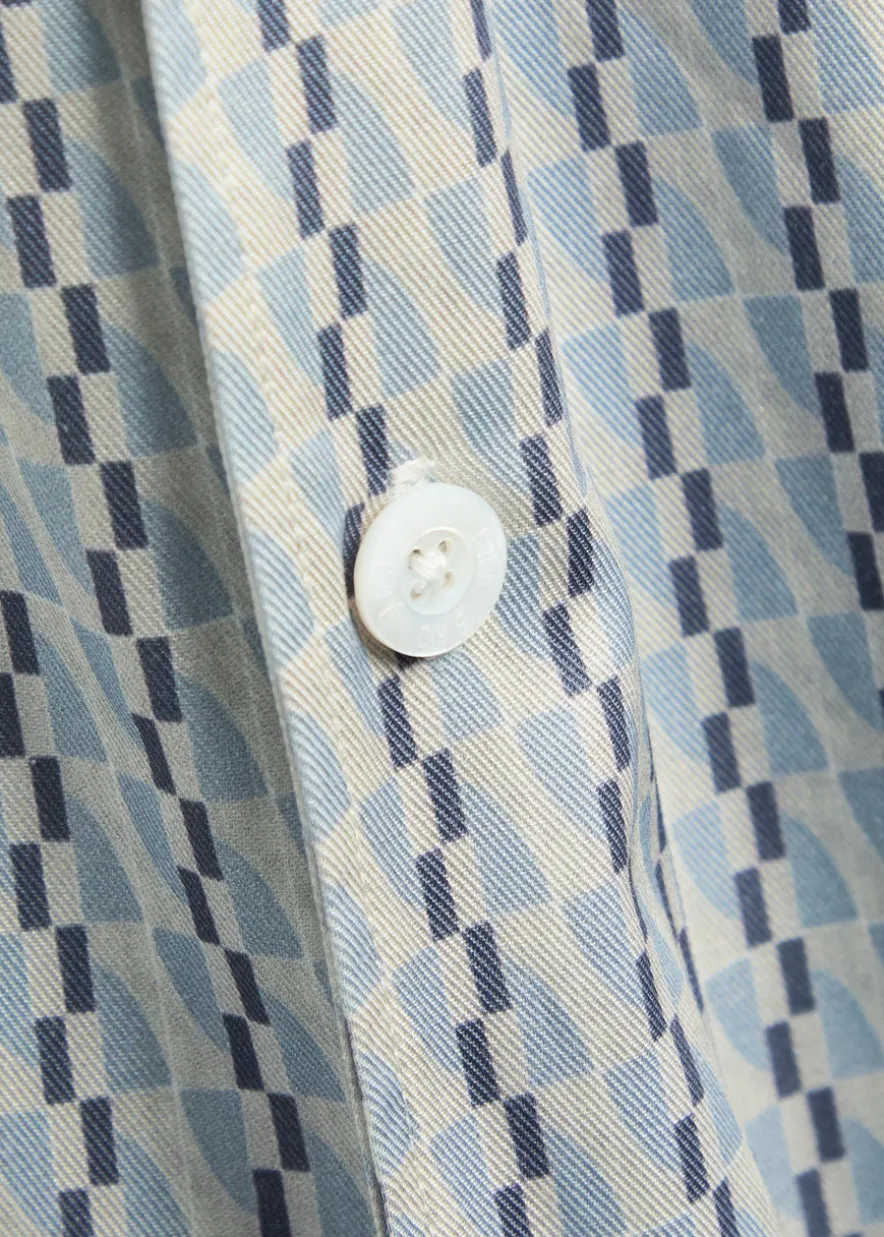 Galliano printed woven shirt