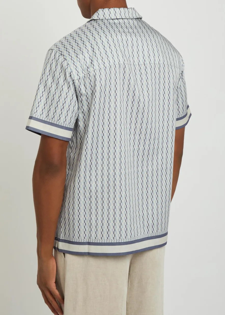 Galliano printed woven shirt