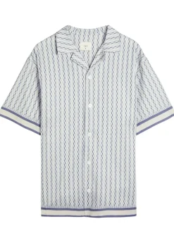 Galliano printed woven shirt