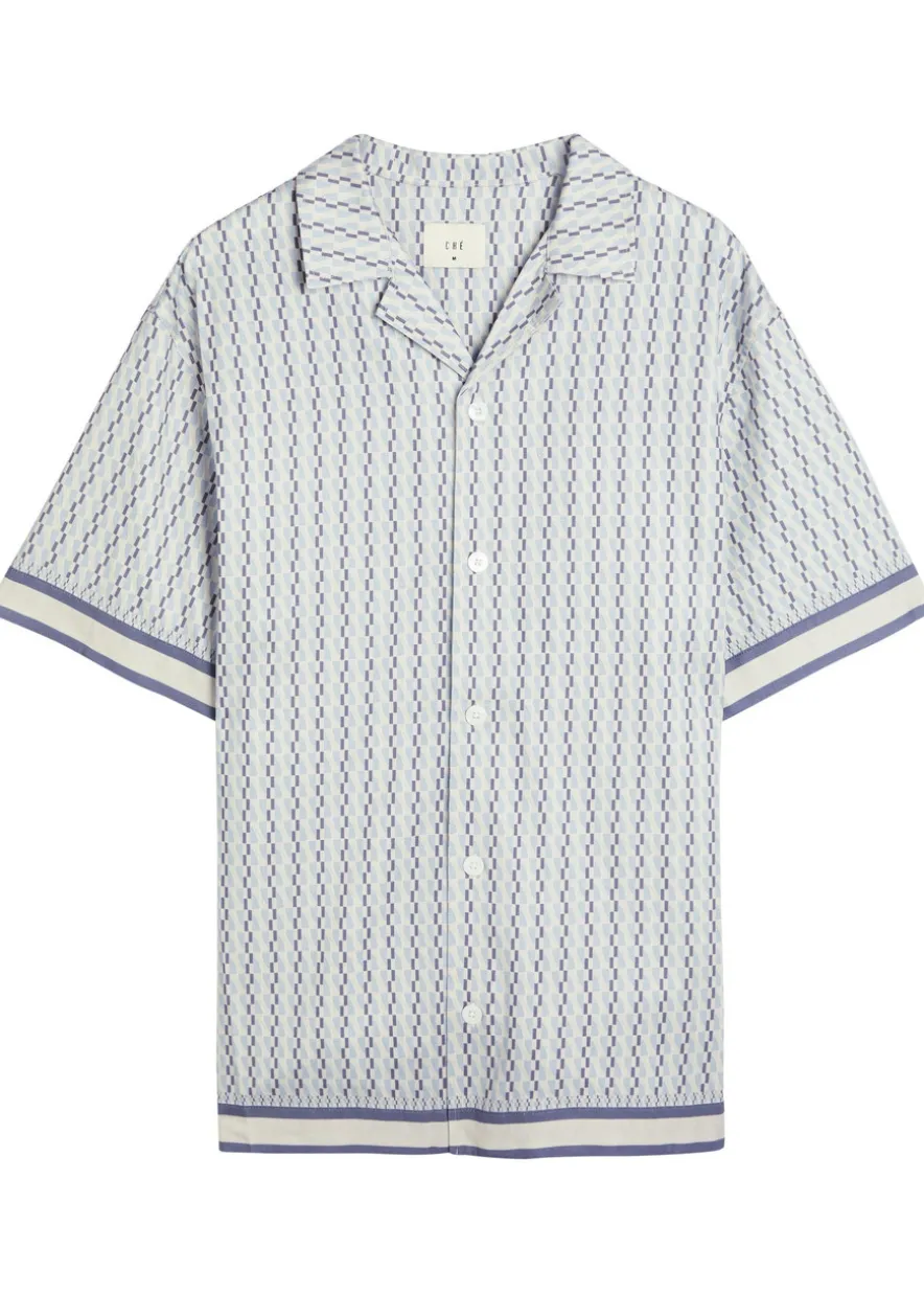 Galliano printed woven shirt