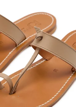 Ganges leather sandals