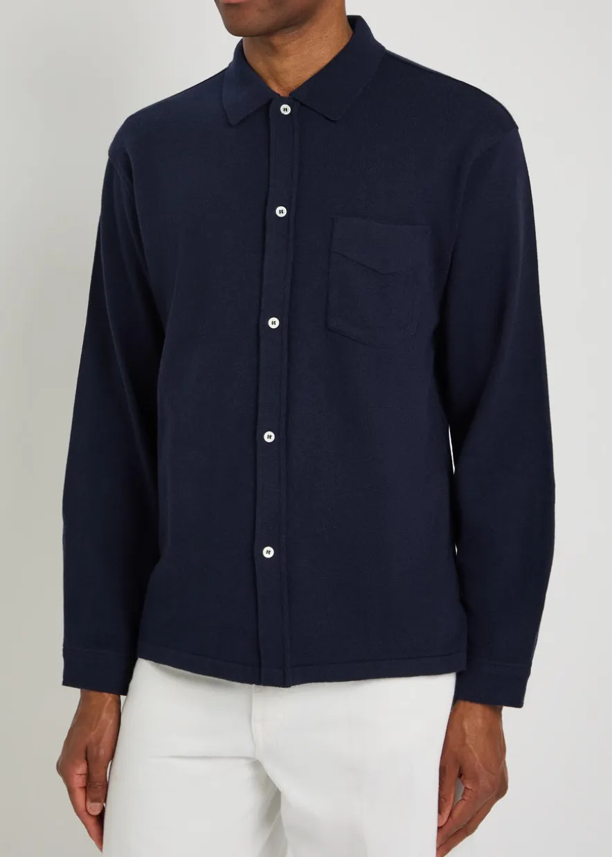 Gareth wool and cashmere-blend cardigan